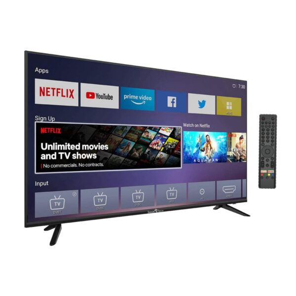 Televisor Smartech 43F30UC2 | 43" | 4K | Ultra HD | Smart TV | Android TV
