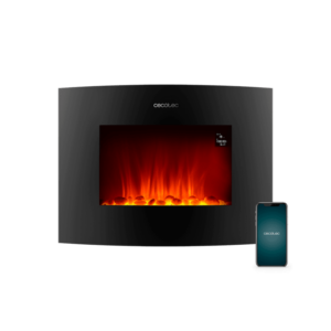 Chimenea Eléctrica Ready Warm 2250 Curved Flames Connected