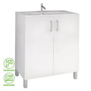 Mueble de Baño Eco blanco 60 x 45 cm