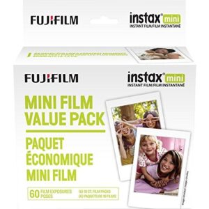 Pack 60 Fotos para Fujifilm Instax Mini Instant Film Value