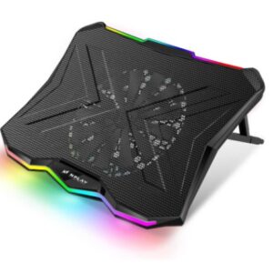 Soporte para Portátil Cooler Gaming NPLAY Rainbow NCG8007BK
