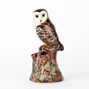 Florero Barn Owl Quail Ceramics