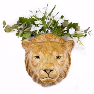Florero de Pared Lion Quail Ceramics