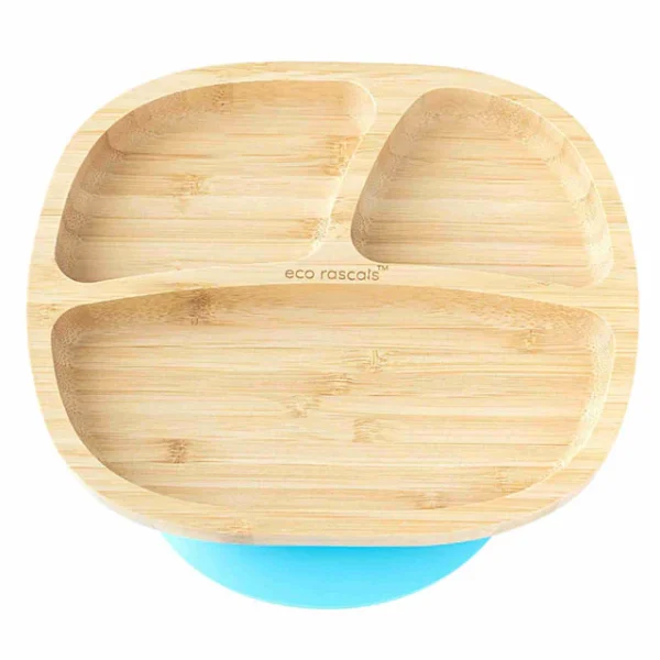 Plato de Bambú Eco Rascals Classic Toddler Suction Plate