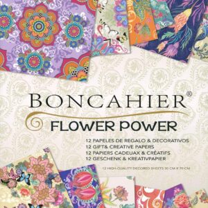 Cuaderno Flower Power (Papeles decorativos)