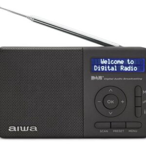 Radio Portátil Digital Recargable Aiwa RD-40DAB/BK