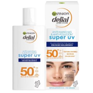 Crema Facial Super UV Fluid Garnier Delial Sensitive Advanced - 40ml