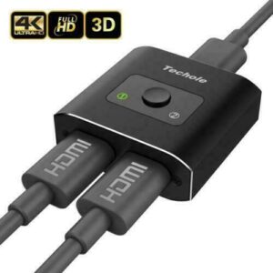 Switch HDMI Bidireccional Techole HS305 1:2