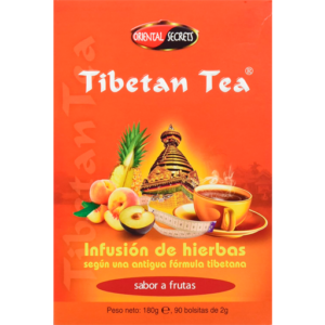 Té Tibetano Infusión de Hierbas Frutal Oriental Secrets 90 bolsitas