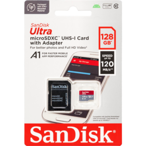 Micro SDXC UHS-I Clase 10 SanDisk Ultra 128Gb