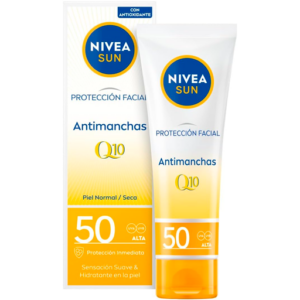 Protección Facial Antimanchas Q10 Nivea Sun FP 50