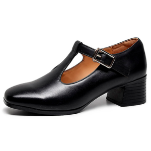 Zapato de Tacón Negro Sagone - Tallas Especiales