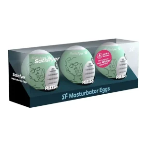 Estimulador Masculino Satisfyer Eggs Riffle - 3uds