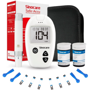 Medidor de Glucosa Sinocare Safe-Accu