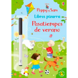 Poppy y Sam Libro Pizarra - Pasatiempos de Verano